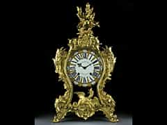  Bedeutende Kartelluhr der Epoche Louis XV des Horloger Du Roy Suivant La Cour