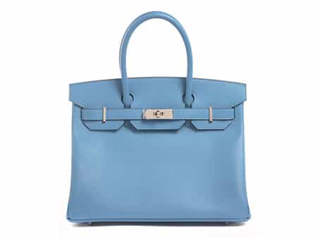 Hermès Birkin Bag 30 cm „Bleu Paradis“
