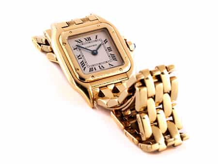 Damen CARTIER „Panthere“ in 18 kt Gold mit Box