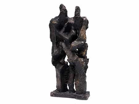 Bronzeskulptur COUPLE