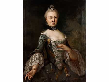 Deutscher Hofportraitist des 18. Jahrhunderts
