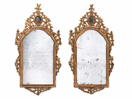  Paar Barockspiegel