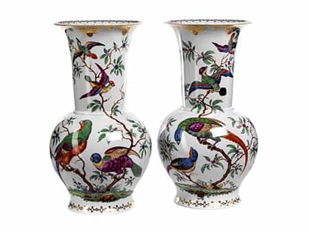 Paar Nymphenburger Vasen