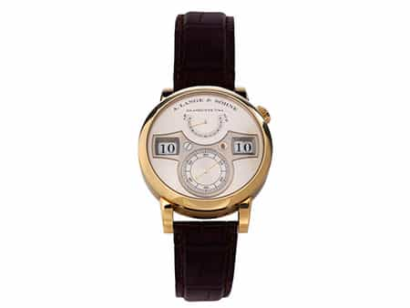  Goldene A. LANGE & SÖHNE „Zeitwerk“, Referenz 140.021