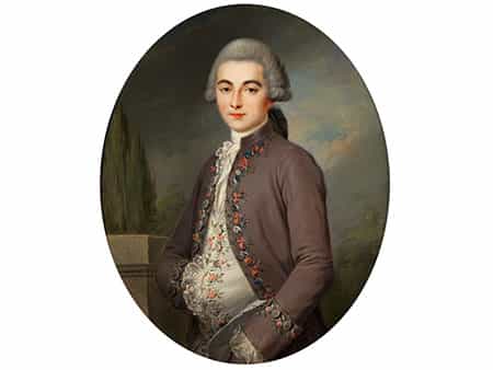 Französischer Portraitist des ausgehenden 18. Jahrhunderts