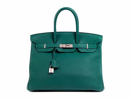 Hermès Birkin Bag 35 cm Malachite 