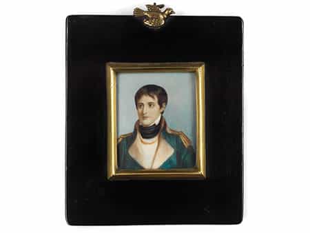 Miniatur des jungen Napoleon