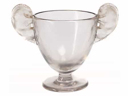 Lalique-Vase „Béliers“
