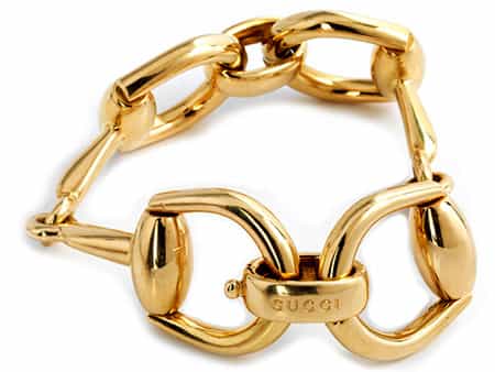 Goldarmband von Gucci