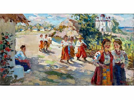 Schlegel, russisch-ukrainischer Maler des 20. Jahrhunderts 