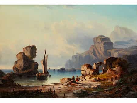 Alexandre Calame, 1810 Vevey - 1864 Menton, zug.
