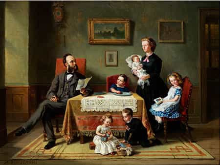 Charles Meer Webb, 1830 - 1895, und August Wille, 1829 - 1887