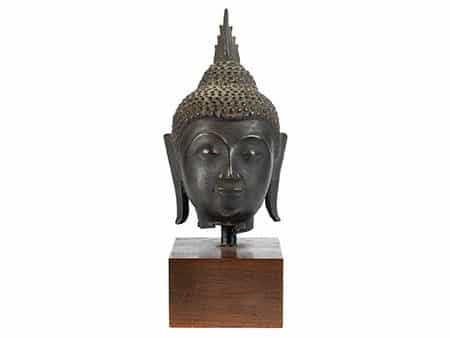  Kopf eines Bronzebuddha