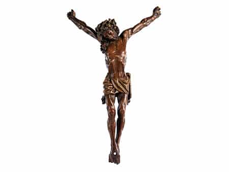Pietätvolle Corpus Christi-Schnitzfigur