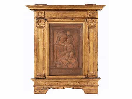  Relief mit Madonna und Kind 