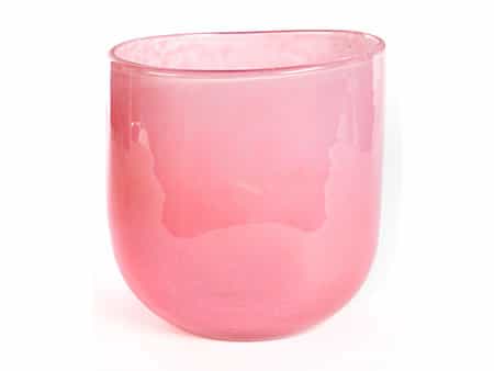 Roséfarbene Vase