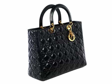  Christian Dior Tasche „Lady Dior“ Black