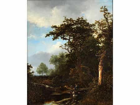 Jacob Isaakszoon van Ruisdael, 1628/29 Haarlem - 1682 Amsterdam und Jan Asselijn, um 1610 - 1652 Amsterdam 