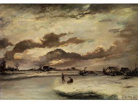 Ludwig Munthe, 1841 Aaro (Sundal) - 1896 Düsseldorf, norwegischer Landschaftsmaler