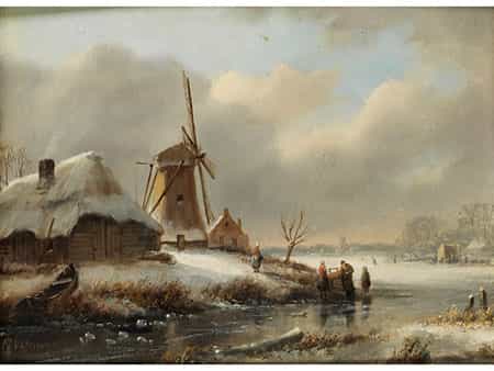  M. Vermeulen, Holländischer Maler des 19. Jahrhunderts 