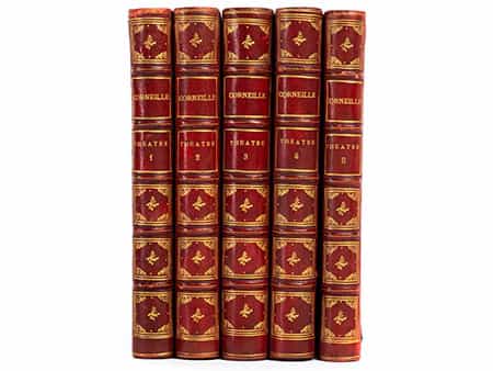 Fünfbändige Ausgabe der „Théatre de P. Corneille“