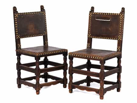 Paar barocke Stühle