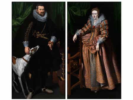 † Flämischer Porträtist um 1610
