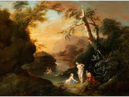 P. de Glimes, Maler des 18. Jahrhunderts