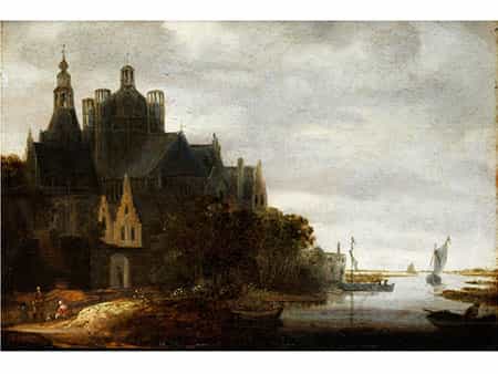 Wouter Knijff, um 1607 Wezel – um 1693 Bergen op Zoom, zug. Maler im Umkreis des Jan van Goyen
