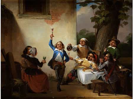 Niederländischer Maler des 19. Jahrhunderts im Stil des 17. Jahrhunderts