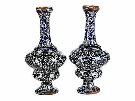 Paar Limoges-Vasen