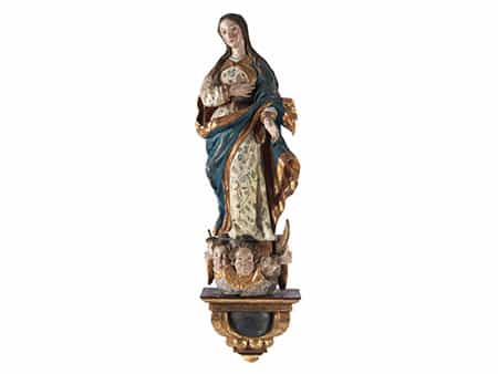 Schnitzfigur Maria Immaculata