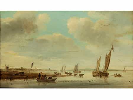 Niederländischer Maler in der Art des Jan van Goyen, 1596 Leiden – 1656 Den Haag