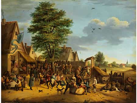 P. J. Jacops, niederländischer Maler des 19. Jahrhunderts 