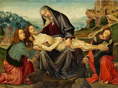 Raffaello de'Carli del Garbo, um 1479 Barberino Val d'Elsa - um 1524 Florenz, Schüler des Filippino Lippi (um 1457 - 1504) 