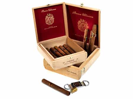 Zwei Zigarrenboxen von Baron Ullmann