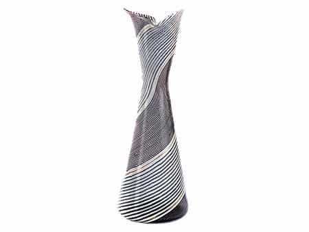 Vase „Filigrane“ von Dino Martens / Aurelio Toso, 1954