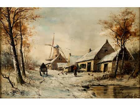 Pieter Verhaert, 1852 – 1908, zug./ Art des