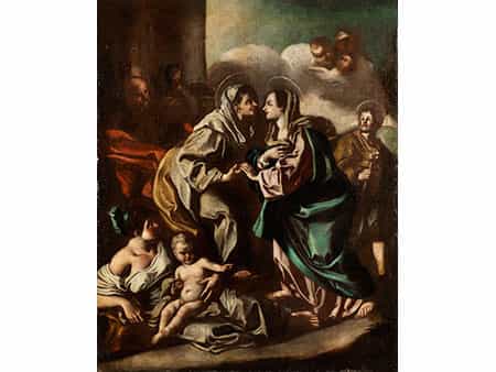 Neapolitanischer Maler des 18. Jahrhunderts bzw. Francesco Solimena, 1657 – 1747, Umkreis/ Nachfolge des
