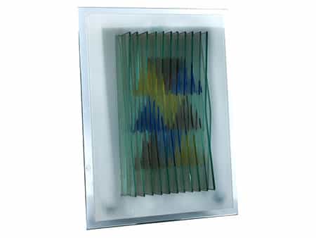 Murano-Glaswandapplik von Barovier & Toso, zug.