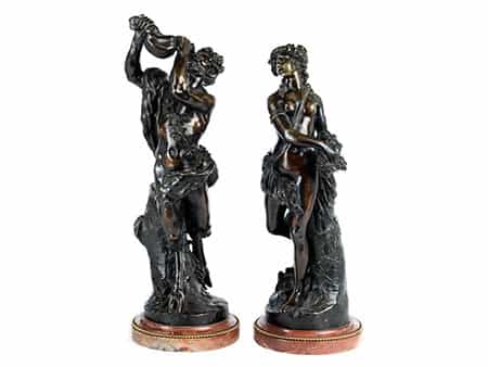 Figurenpaar in Bronze