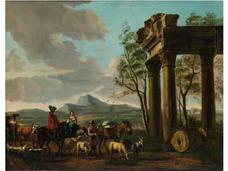 Niederländischer Maler des 17./ 18. Jahrhunderts in der Motivnachfolge von Karel Dujardin, 1622 – 1678