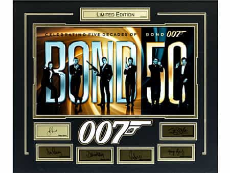 Celebrating five decades of Bond 007