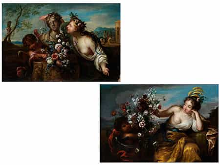 Römischer Maler aus dem Kreis von Mario Nuzzi dei Fiori (1603-1673) und Filippo Lauri (1623-1694)