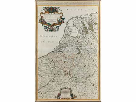Landkarte der Niederlande