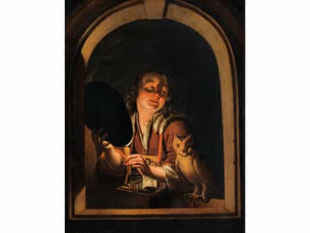 Willem van Mieris, 1662 Leiden – 1747 ebenda, Sohn des Frans van Mieris d. Ä.