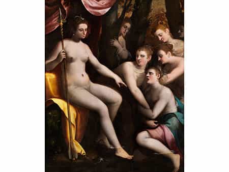 Andrea Semino, um 1525 - 1594, zug. Maler aus dem Kreis von Luca Cambiaso (1527-1585).