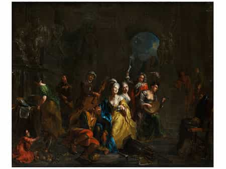Maler im Umkreis von Caspar Netscher (1635 – 1684), Jan Weenix (1640 – 1719) oder Theodor van Thulden (1606 – 1669)