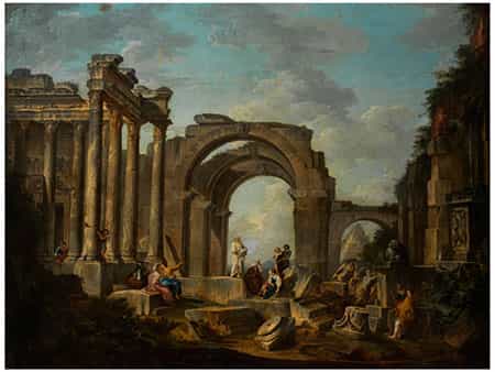 Giovanni Paolo Panini, 1691 Piacenza – 1765 Rom, zug./ Werkstattbeteiligung des 