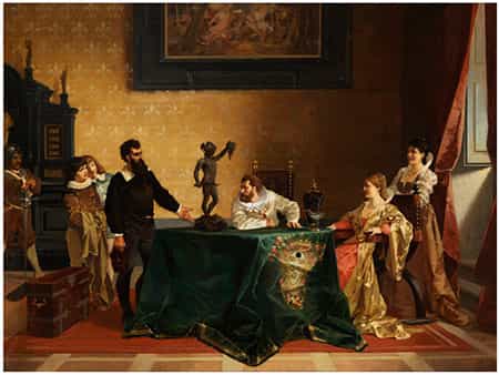 Amos Cassioli, 1832 Asciano – 1891 Florenz 